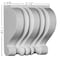 Ekena Millwork 6 1/2"W x 3 3/4"D x 7 1/8"H Elsinore Corbel COR07X04X07EL - alternate 2